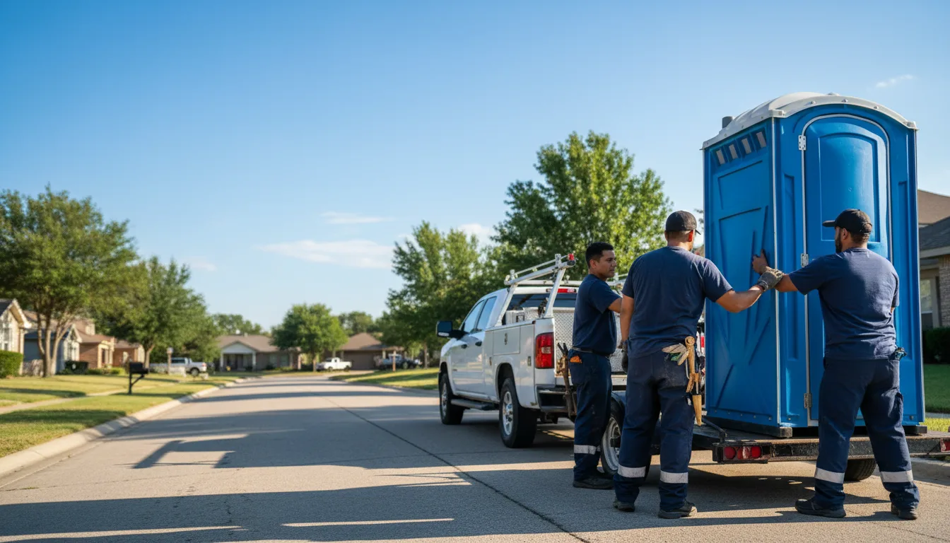 Portable Toilet Rental in Tell, TX near me